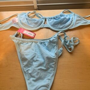 Target Sky Blue Women's Bikini Set